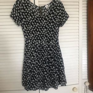 Cute black and white dress